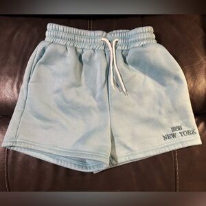 SHEIN Light Blue Women's Shorts